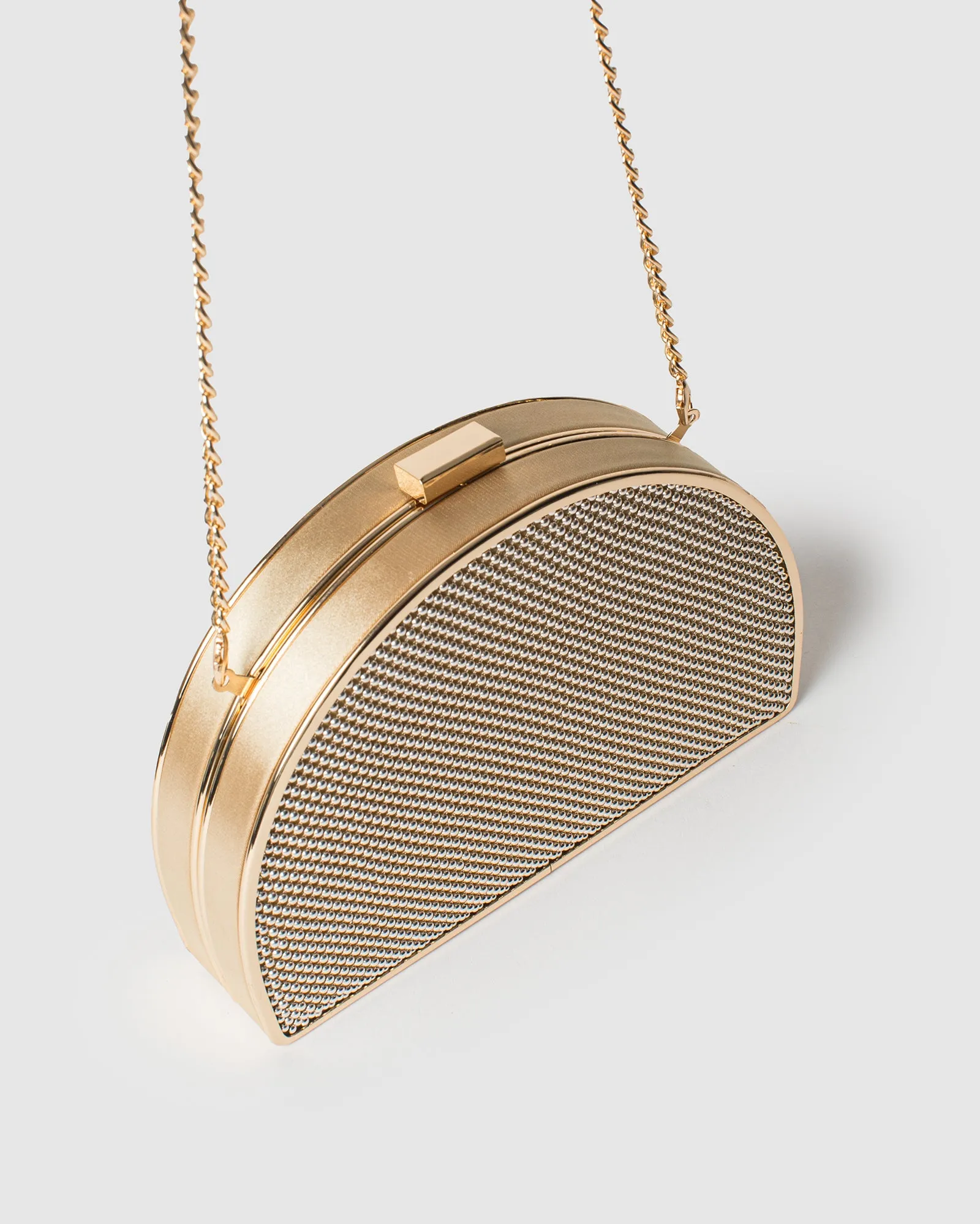 Gold Elena Bead Clutch Bag sold by Collete Hayman product image thumbnail 5