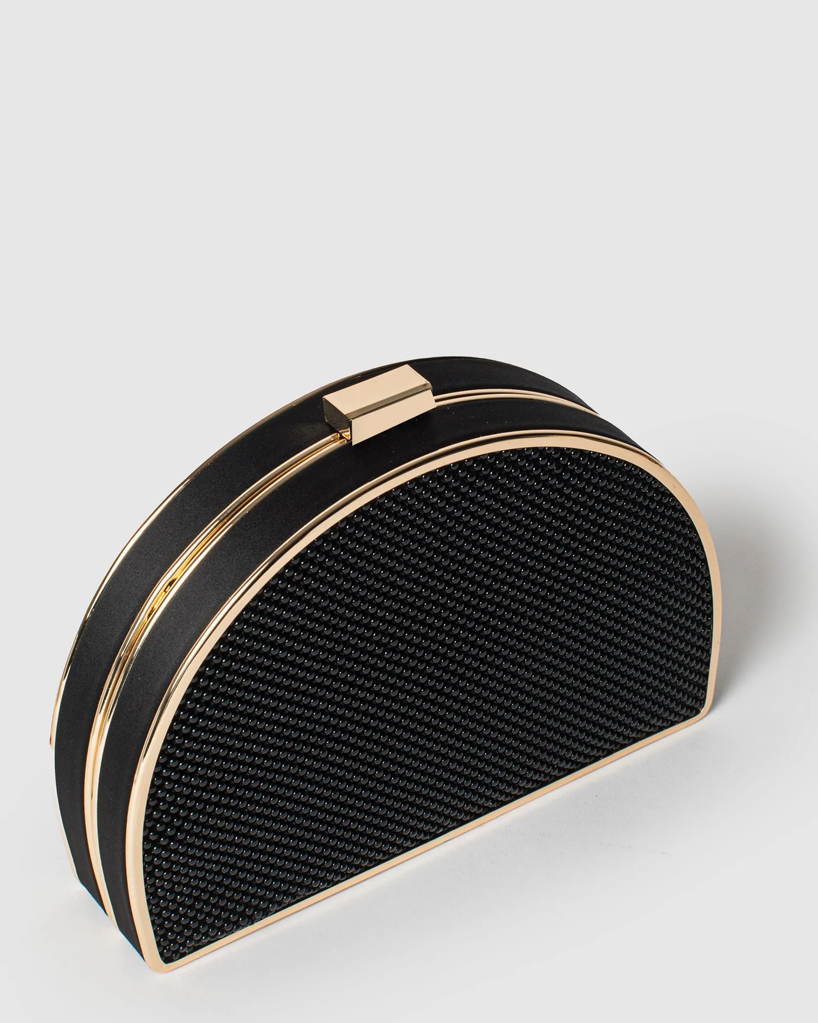 Black Elena Bead Clutch Bag sold by Collete Hayman product image thumbnail 2