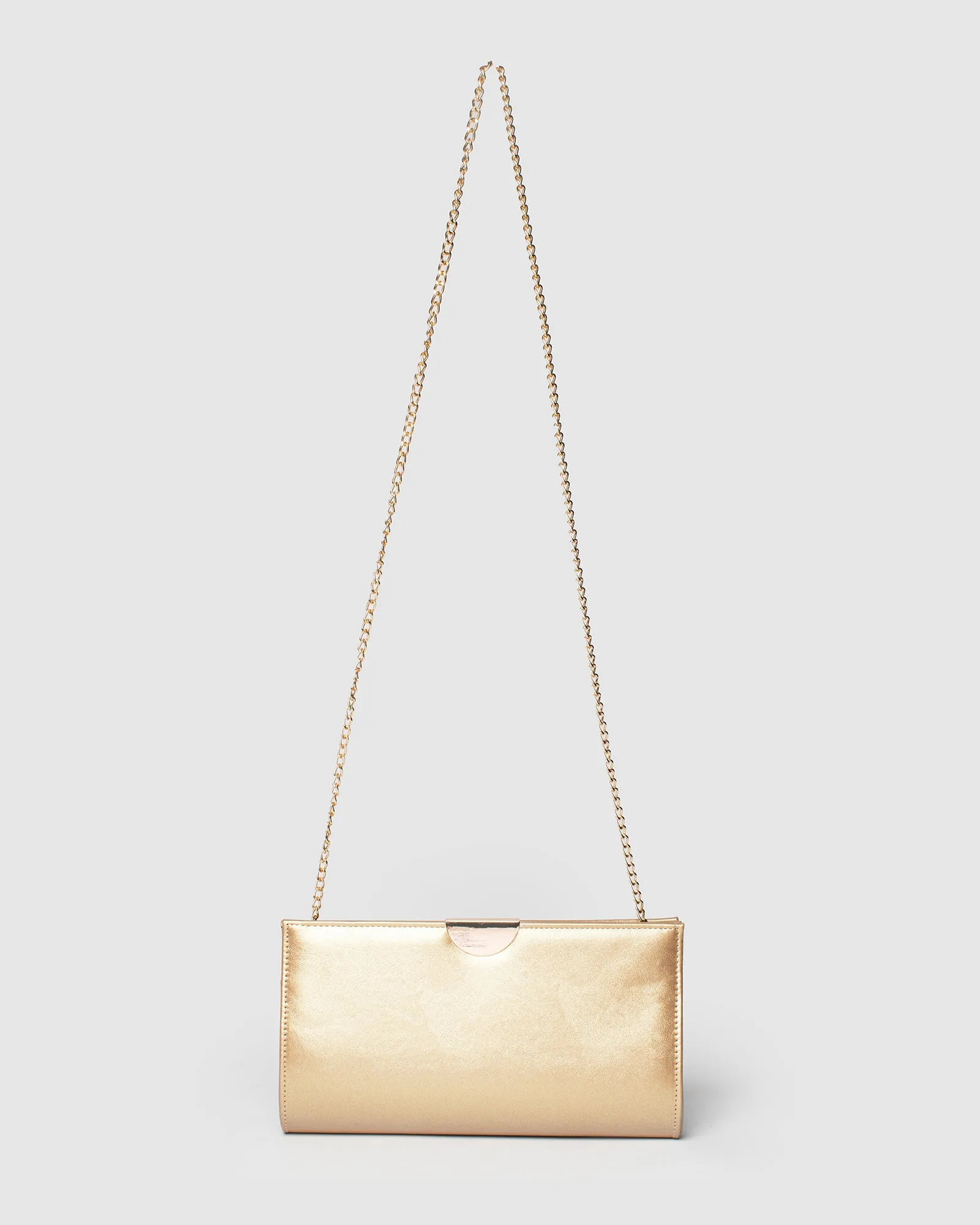 Gold Carlie Clutch Bag sold by Collete Hayman product image thumbnail 3