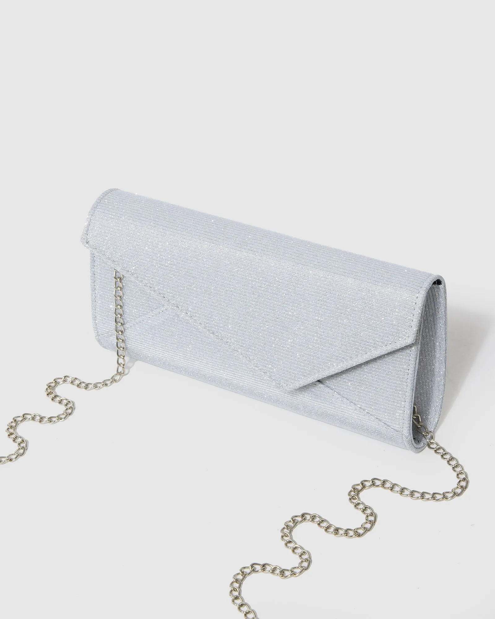 Silver Maribel Clutch Bag sold by Collete Hayman product image thumbnail 4