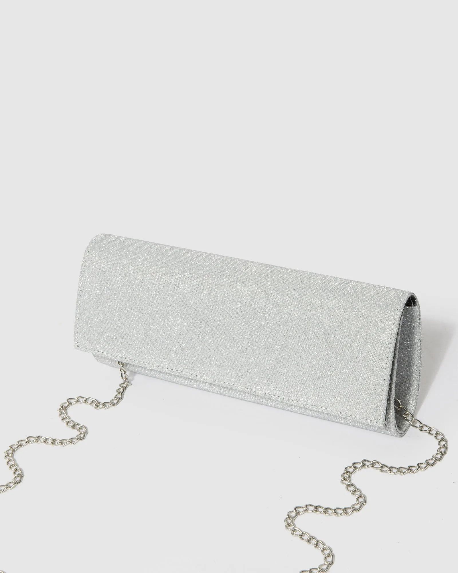 Silver Nolene Plain Clutch Bag sold by Collete Hayman product image thumbnail 4
