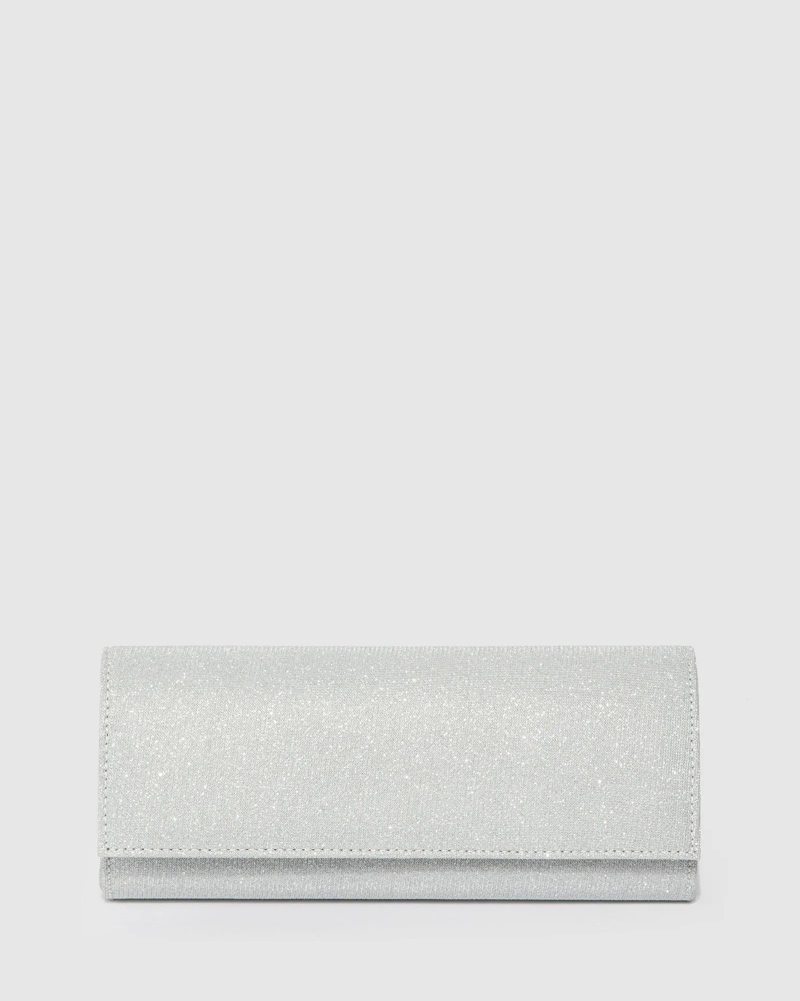 Silver Nolene Plain Clutch Bag sold by Collete Hayman