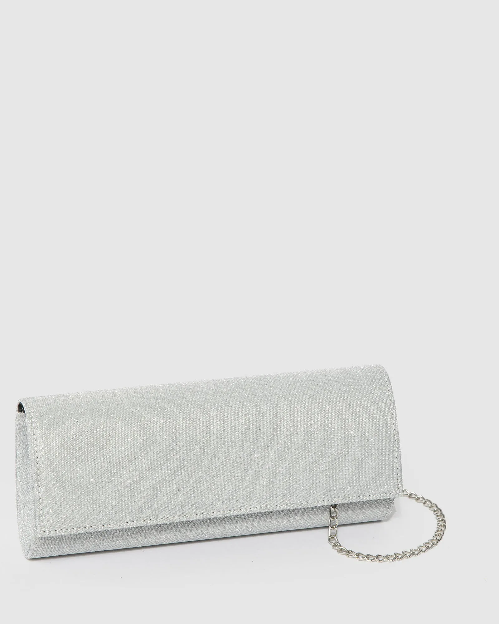 Silver Nolene Plain Clutch Bag sold by Collete Hayman product image thumbnail 2