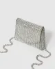 Silver Crystal Sammy Micro Bag sold by Collete Hayman