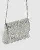 Silver Crystal Sammy Micro Bag sold by Collete Hayman