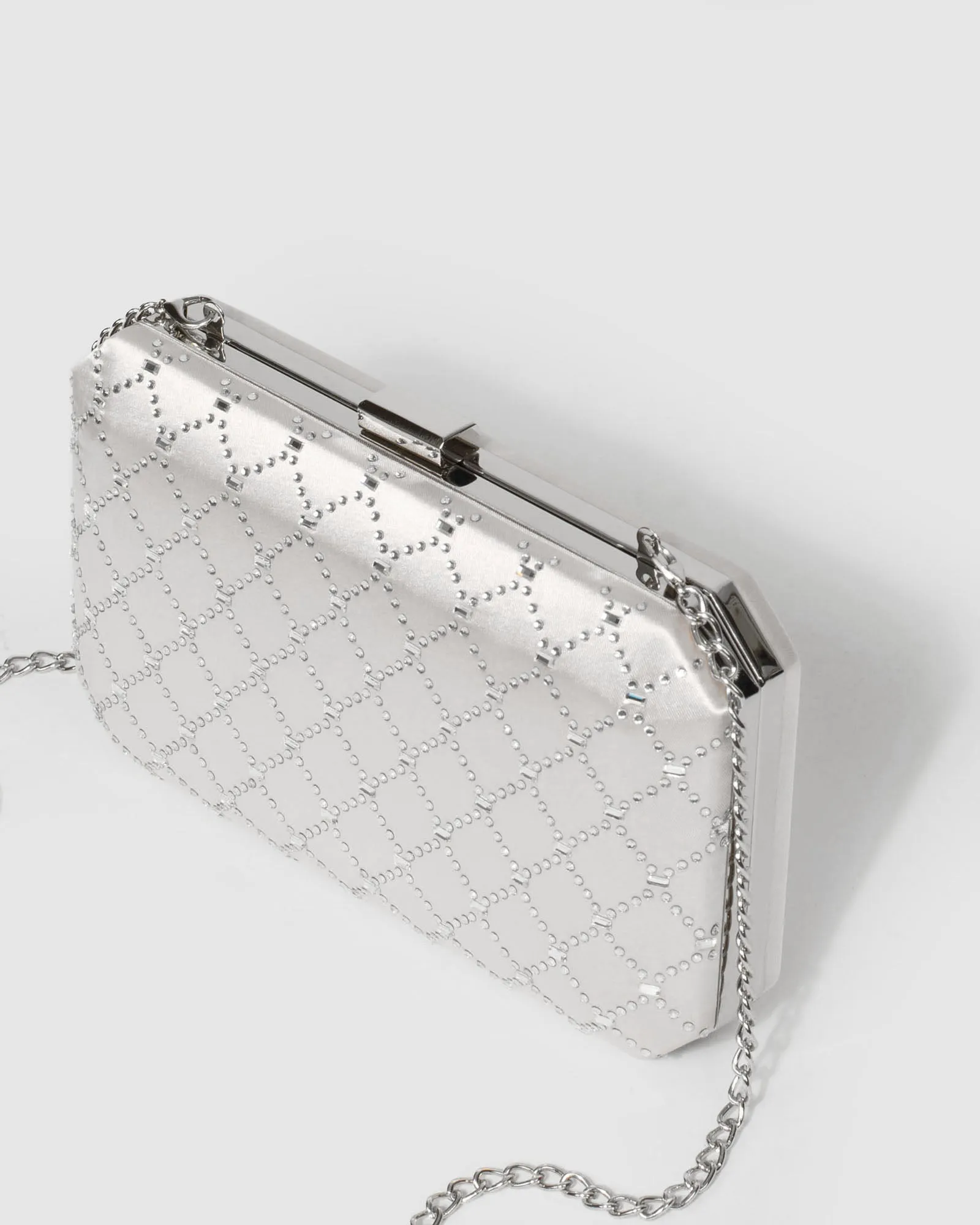 Silver Cosette Hardcase Clutch Bag sold by Collete Hayman product image thumbnail 5
