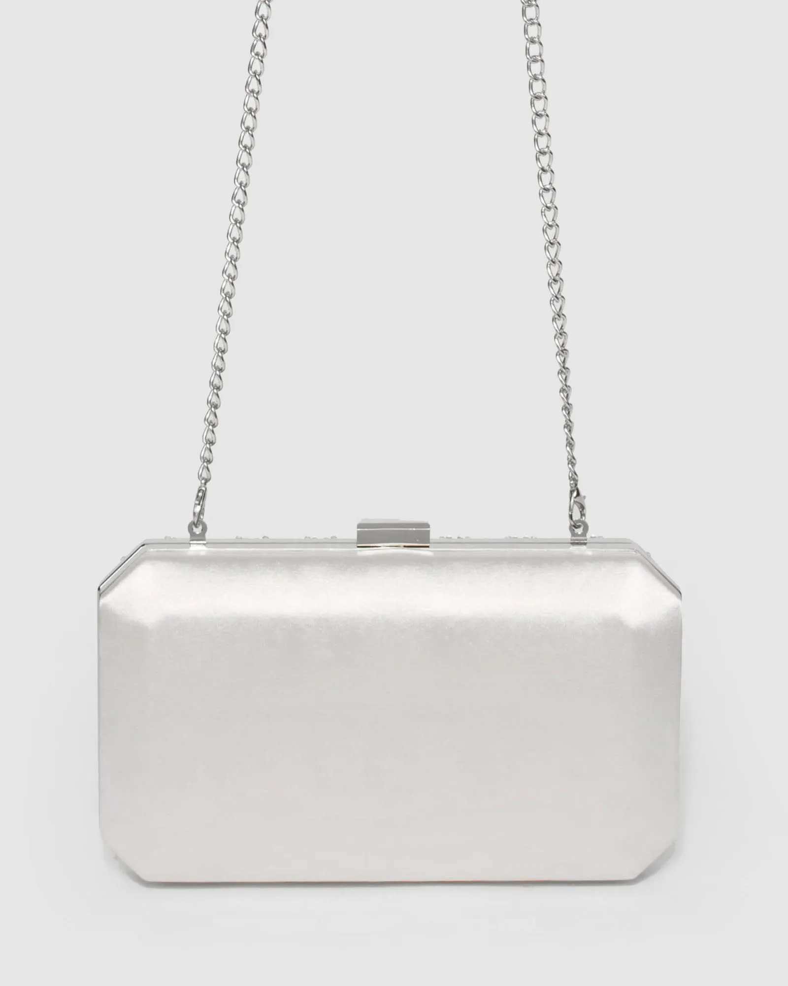 Silver Cosette Hardcase Clutch Bag sold by Collete Hayman product image thumbnail 4