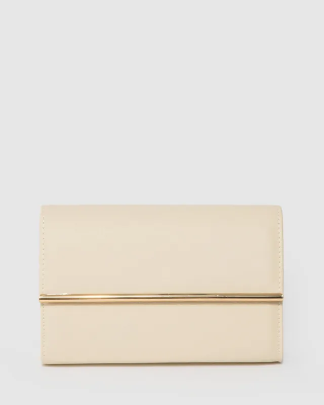 Ivory Harriet Clutch Bag sold by Collete Hayman