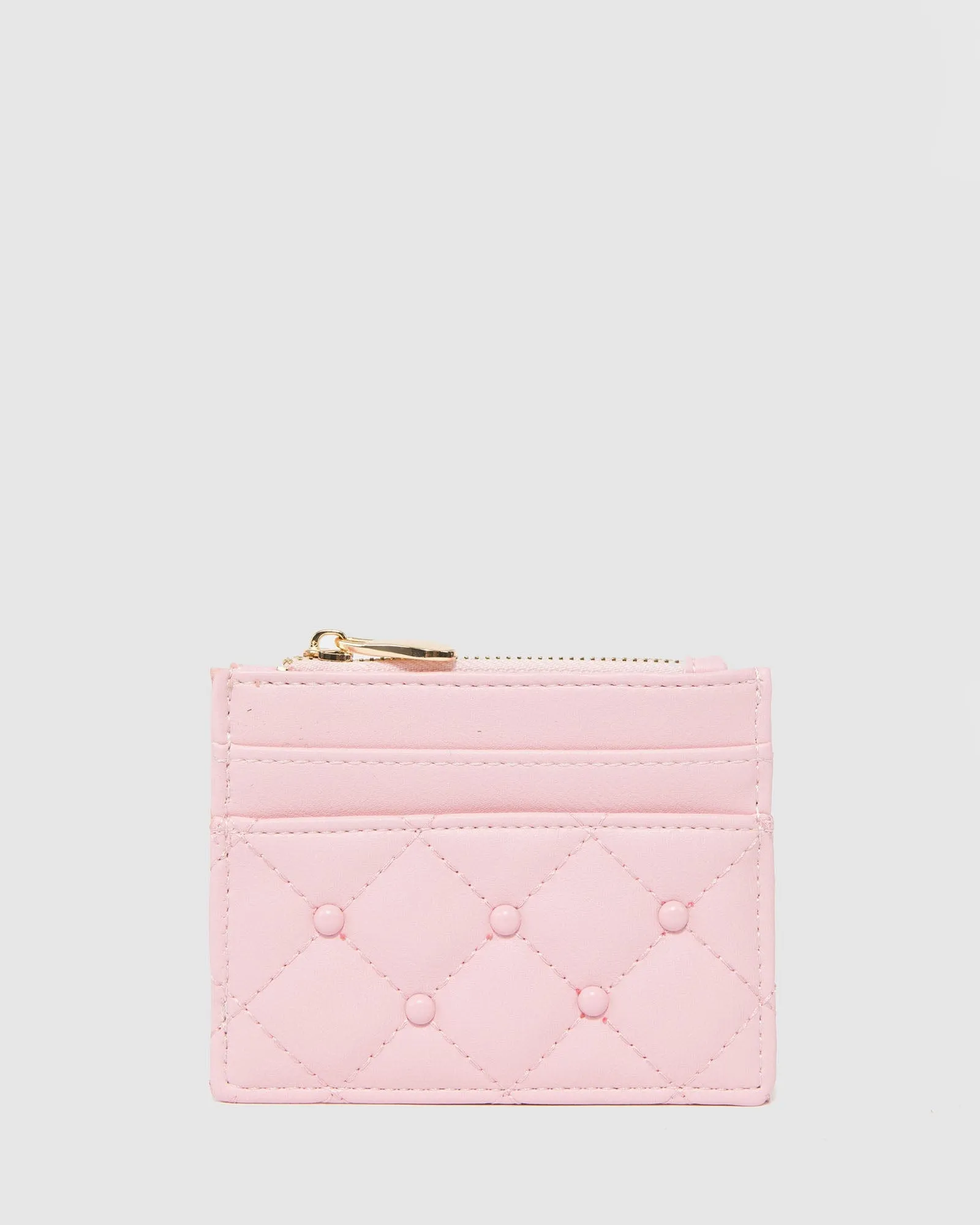 Pink Chiara Quilt Card Purse sold by Collete Hayman