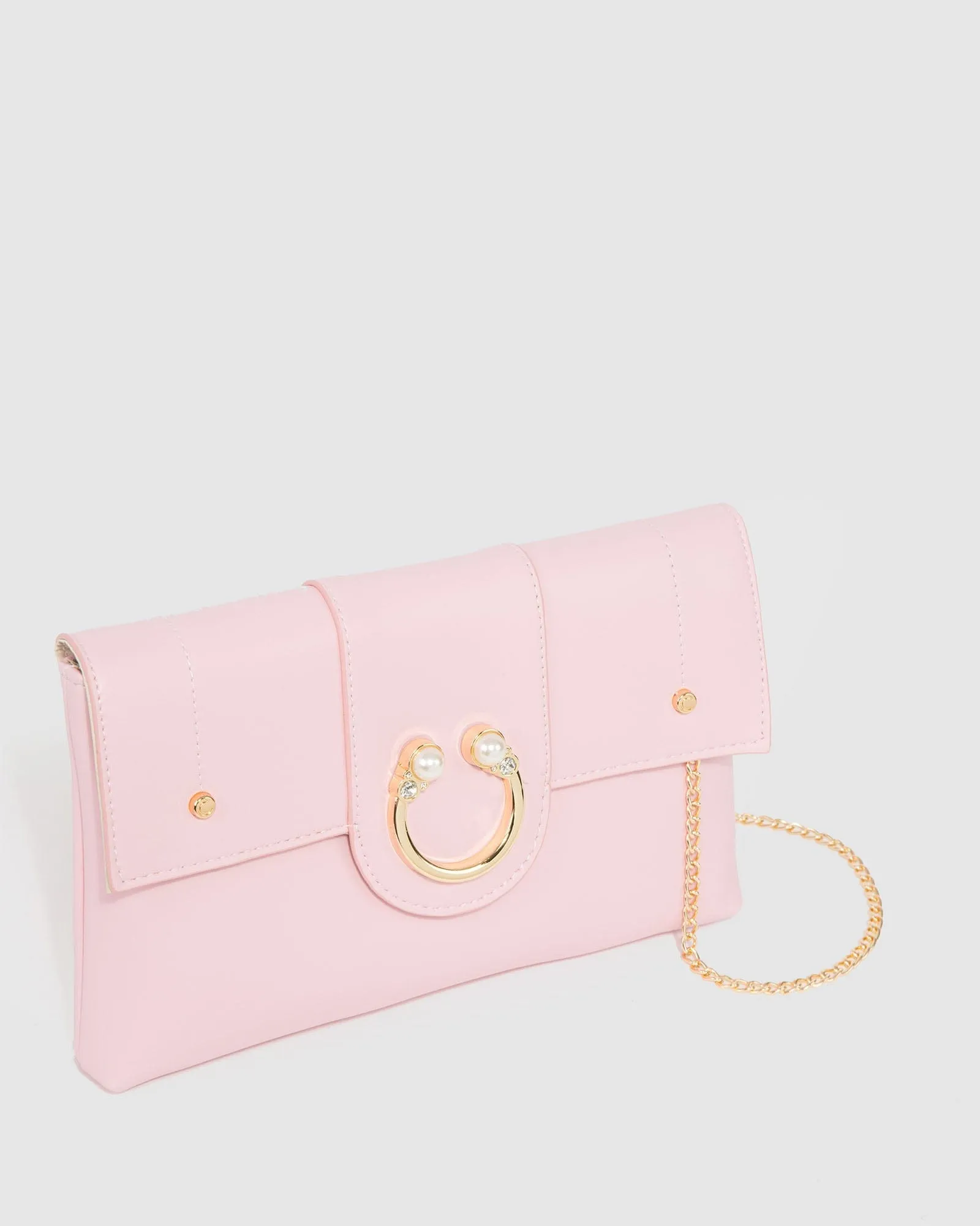 Pink Polly Pearl Clutch Bag sold by Collete Hayman product image thumbnail 2