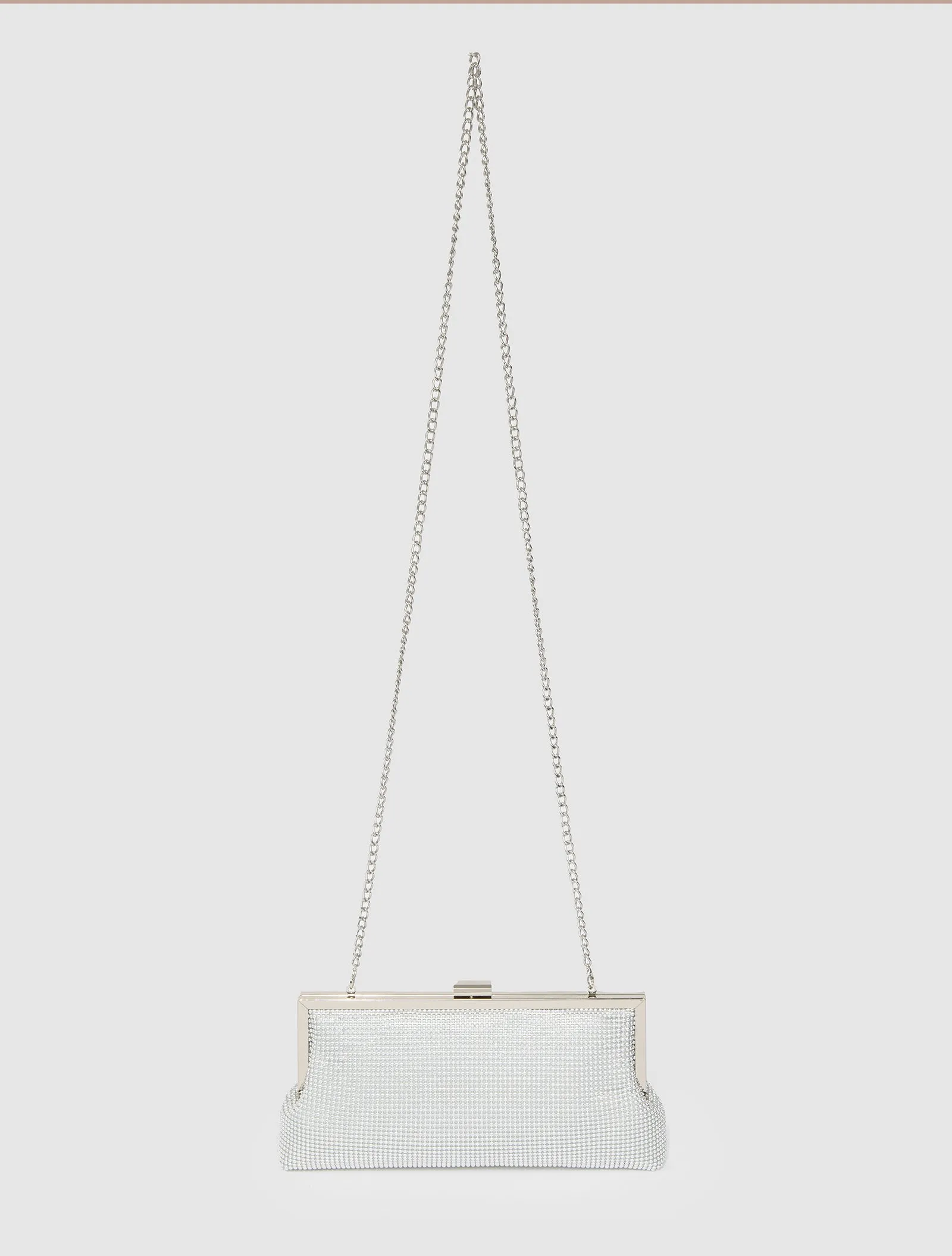 Silver Arya Clutch Bag sold by Collete Hayman product image thumbnail 3