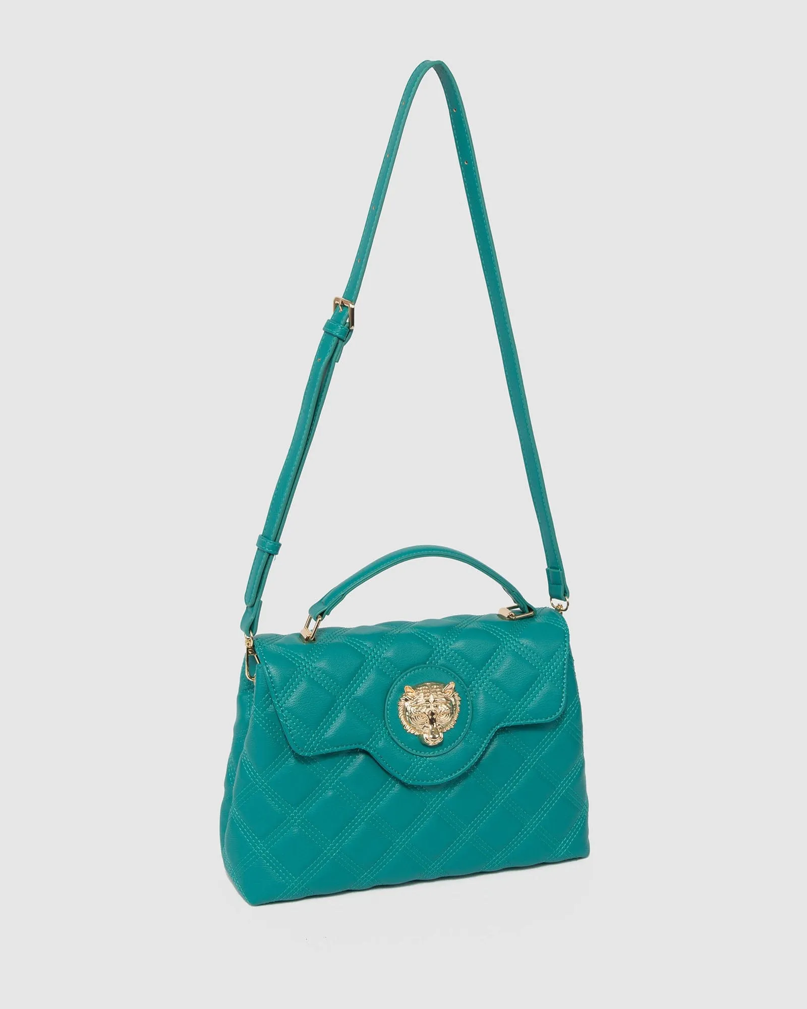 Green Asma Chain Top Handle Bag sold by Collete Hayman product image thumbnail 3