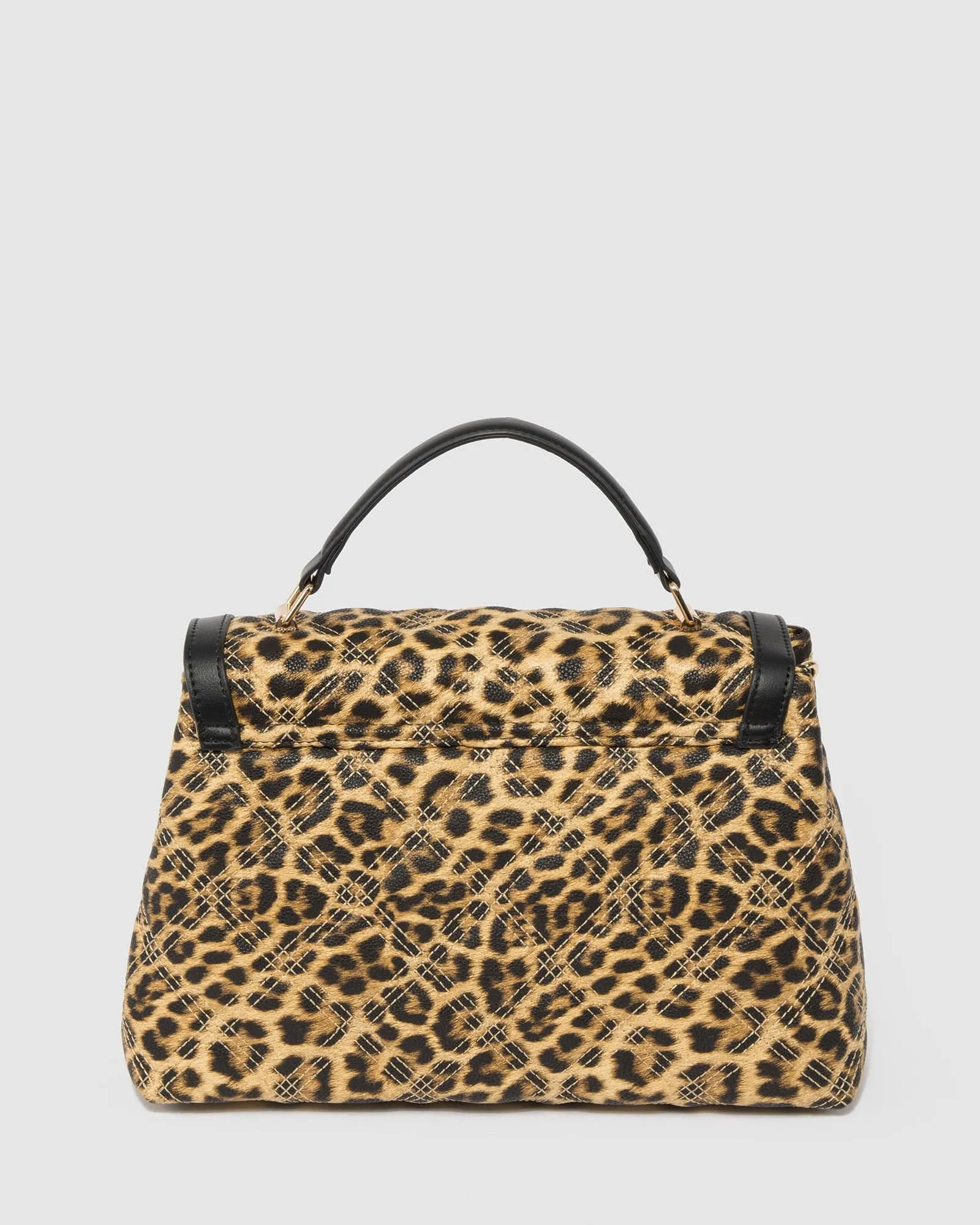 Leopard Print Asma Chain Top Handle Bag sold by Collete Hayman product image thumbnail 3