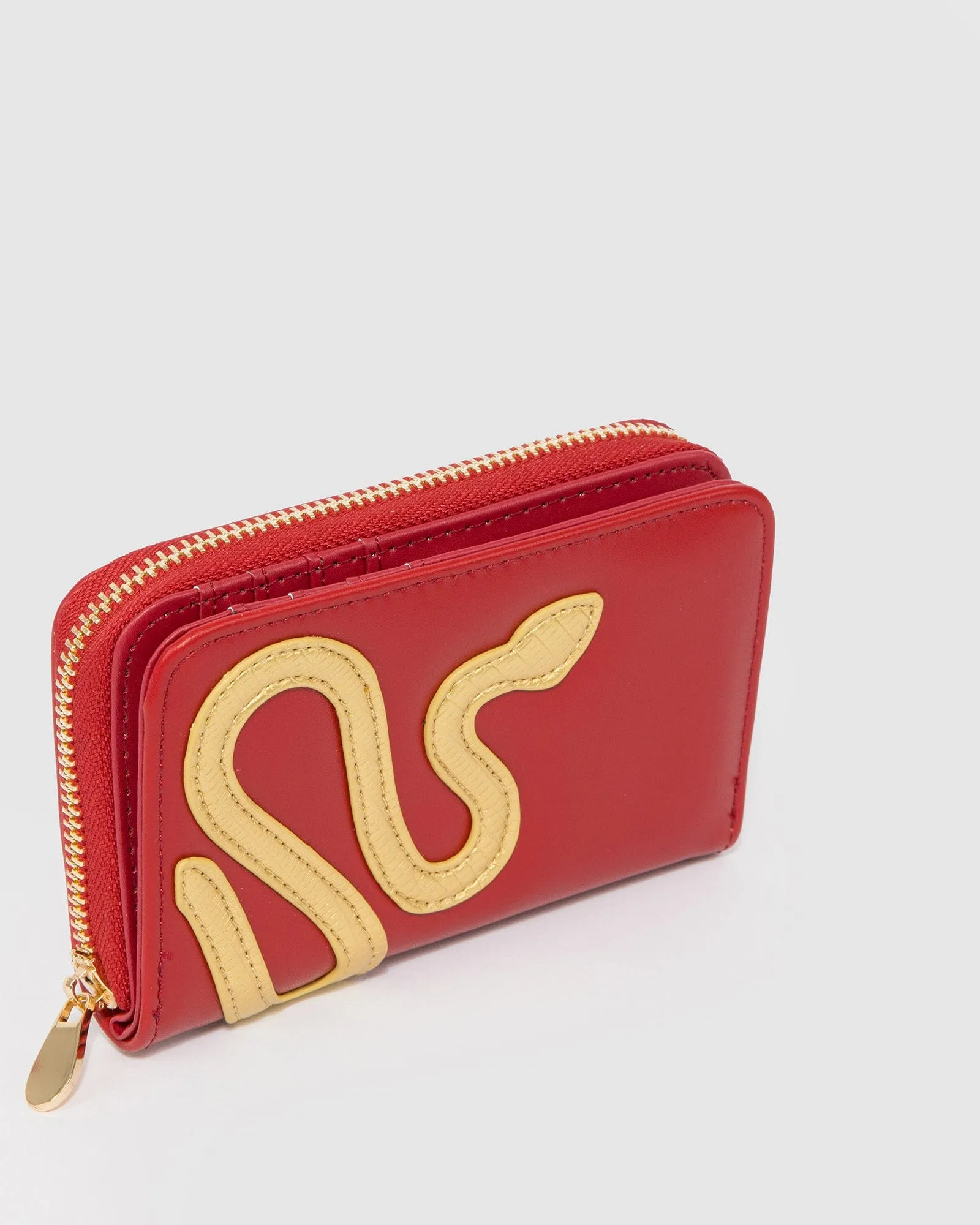 Red Tiana Snake Wallet sold by Collete Hayman product image thumbnail 2