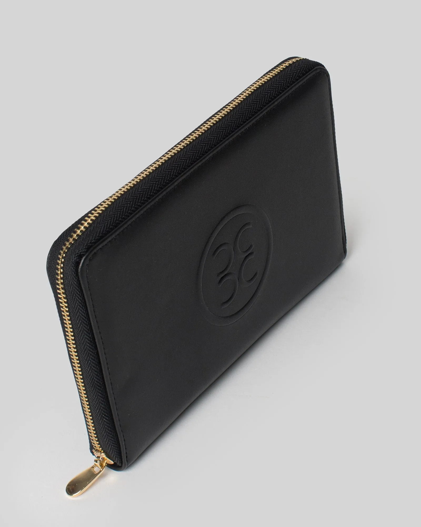Black Suzanah Logo Travel Wallet sold by Collete Hayman product image thumbnail 4