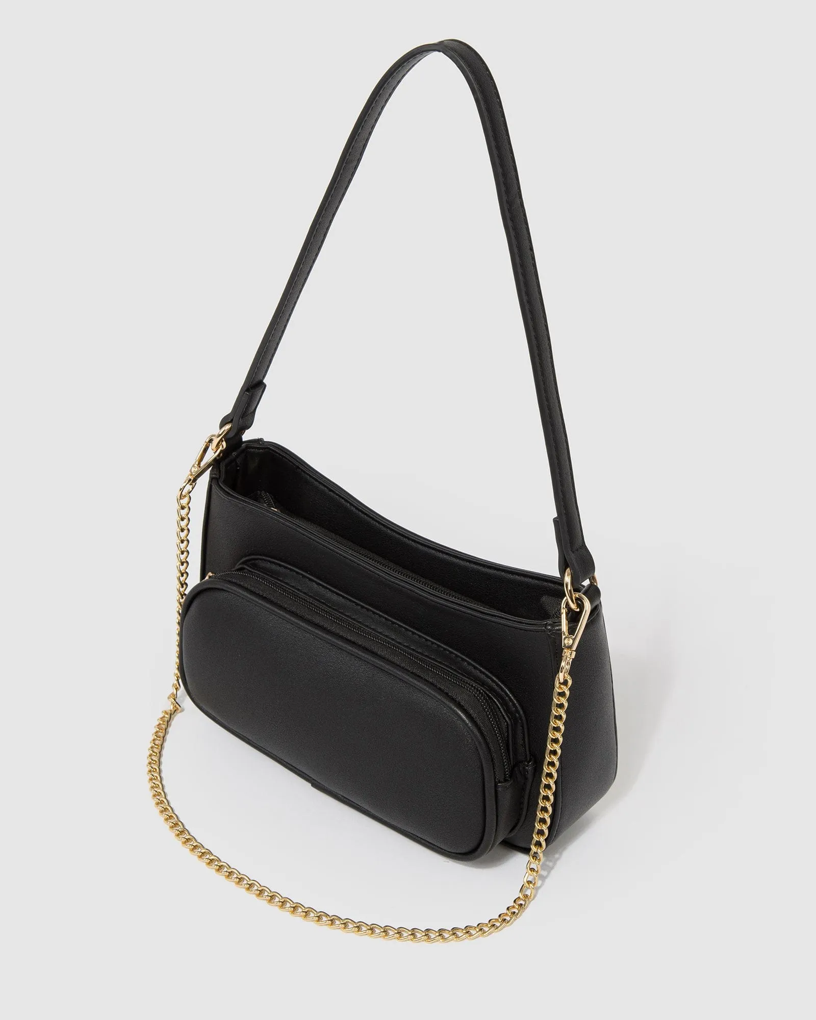 Black Clare Shoulder Bag sold by Collete Hayman product image thumbnail 4