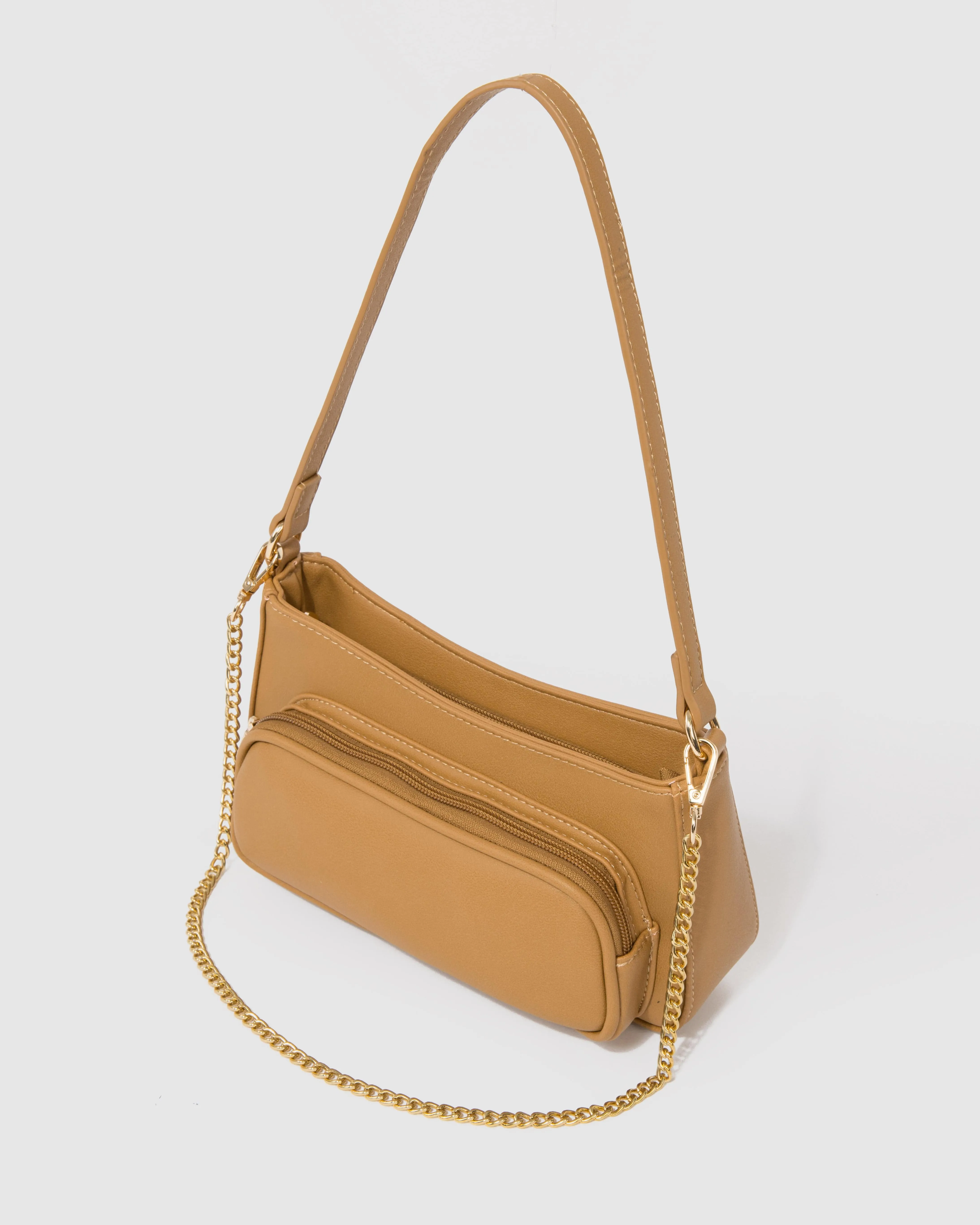 Natural Clare Shoulder Bag sold by Collete Hayman product image thumbnail 4