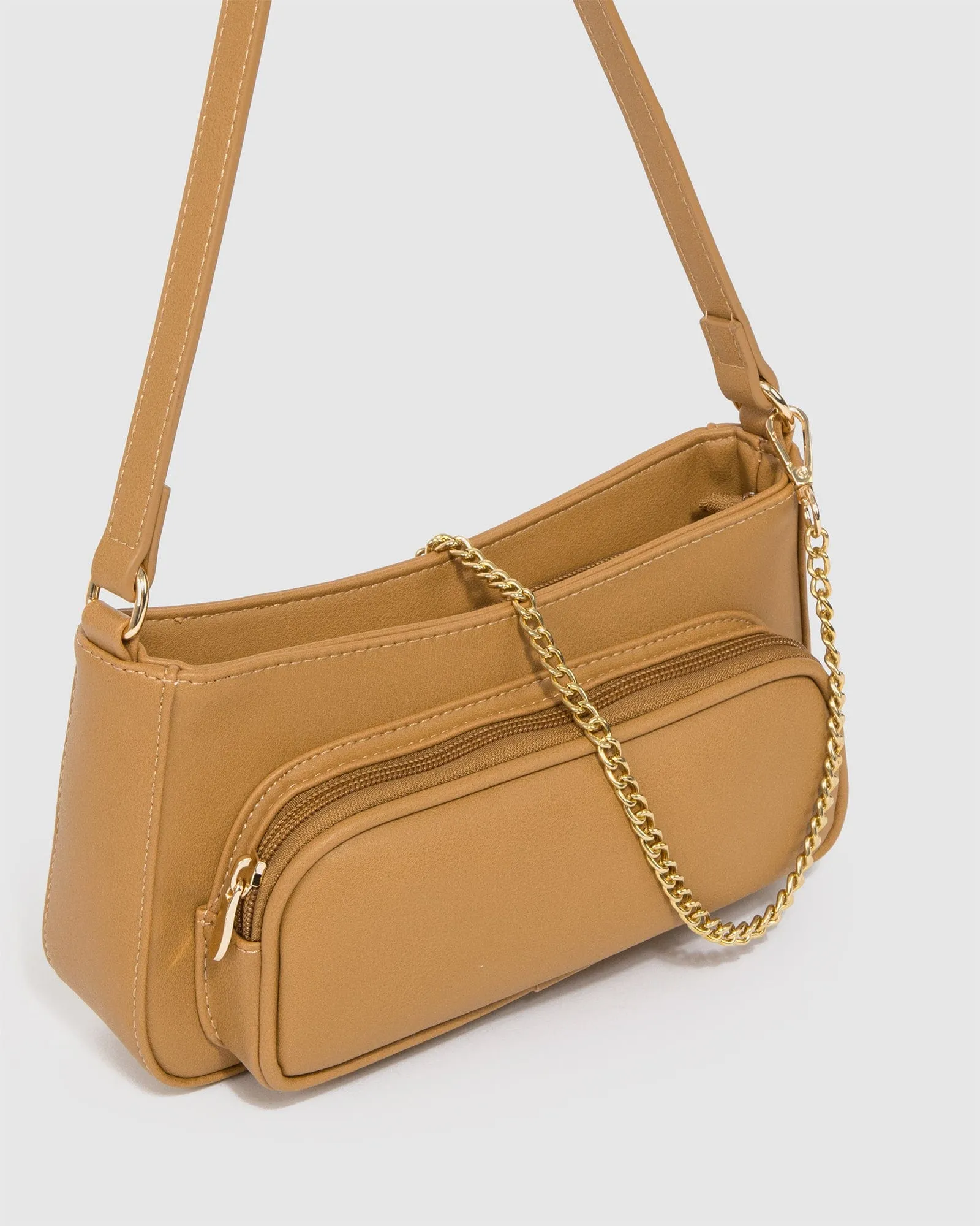 Natural Clare Shoulder Bag sold by Collete Hayman product image thumbnail 2