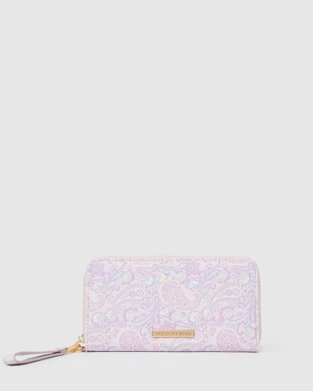 Print Zoe Wristlet Wallet sold by Collete Hayman