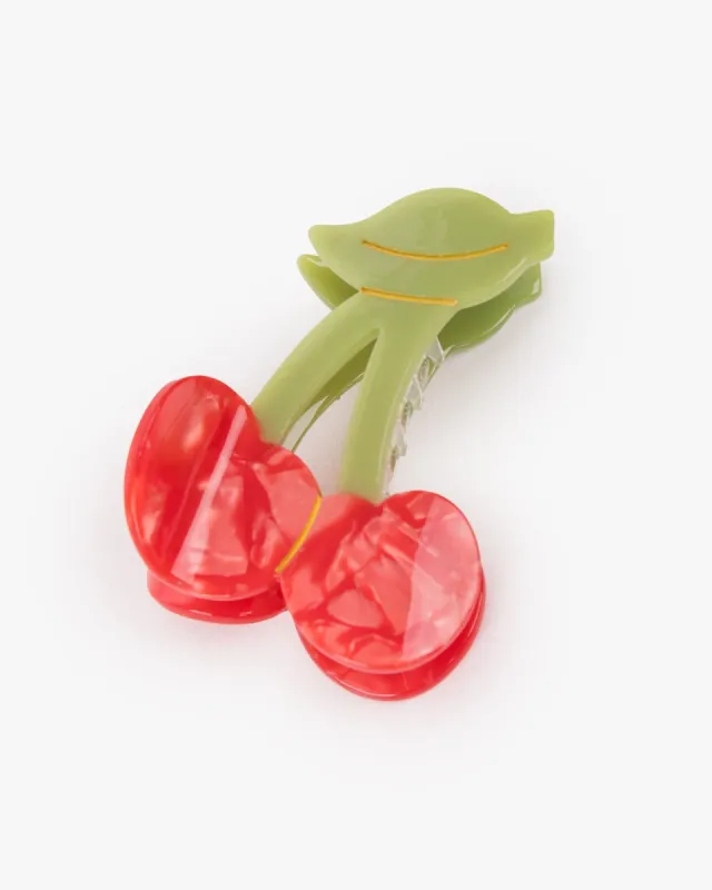 Multi Colour Cherry Claw Clip sold by Collete Hayman