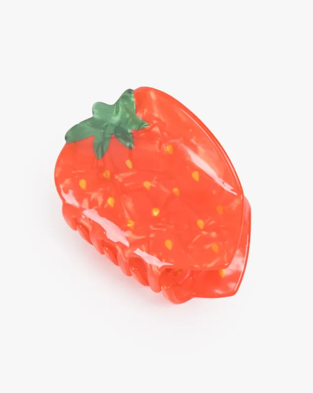 Multi Colour Strawberry Claw Clip sold by Collete Hayman