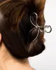 Silver Metal Bow Claw Clip sold by Collete Hayman