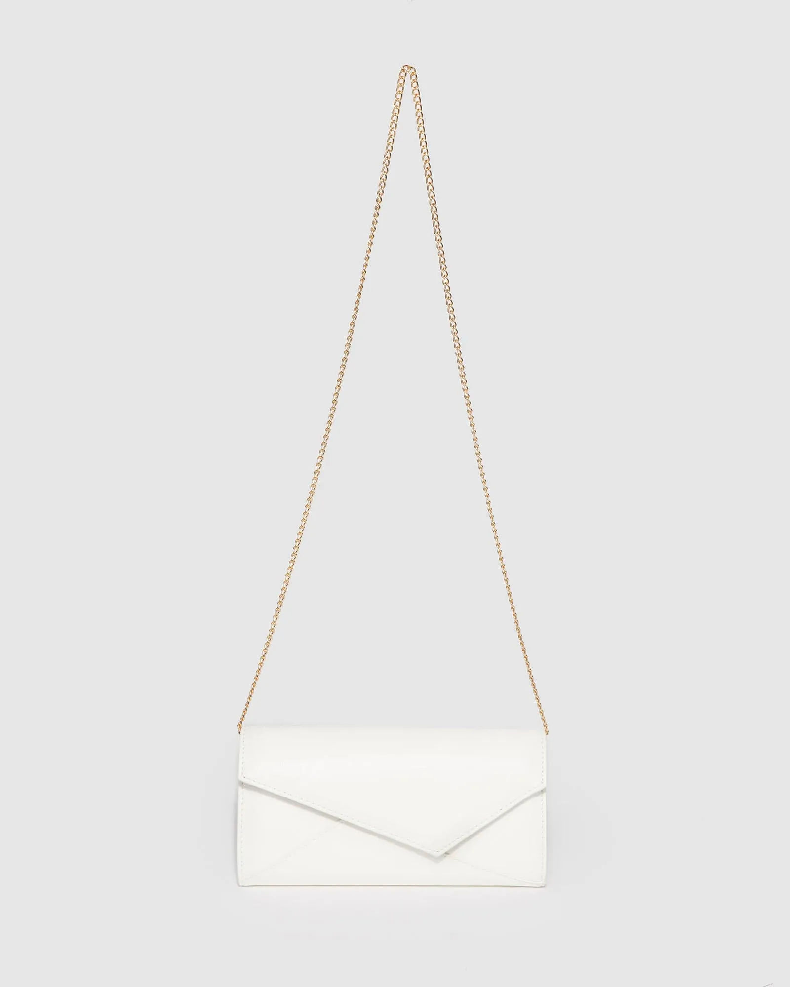 White Maribel Clutch Bag sold by Collete Hayman product image thumbnail 4
