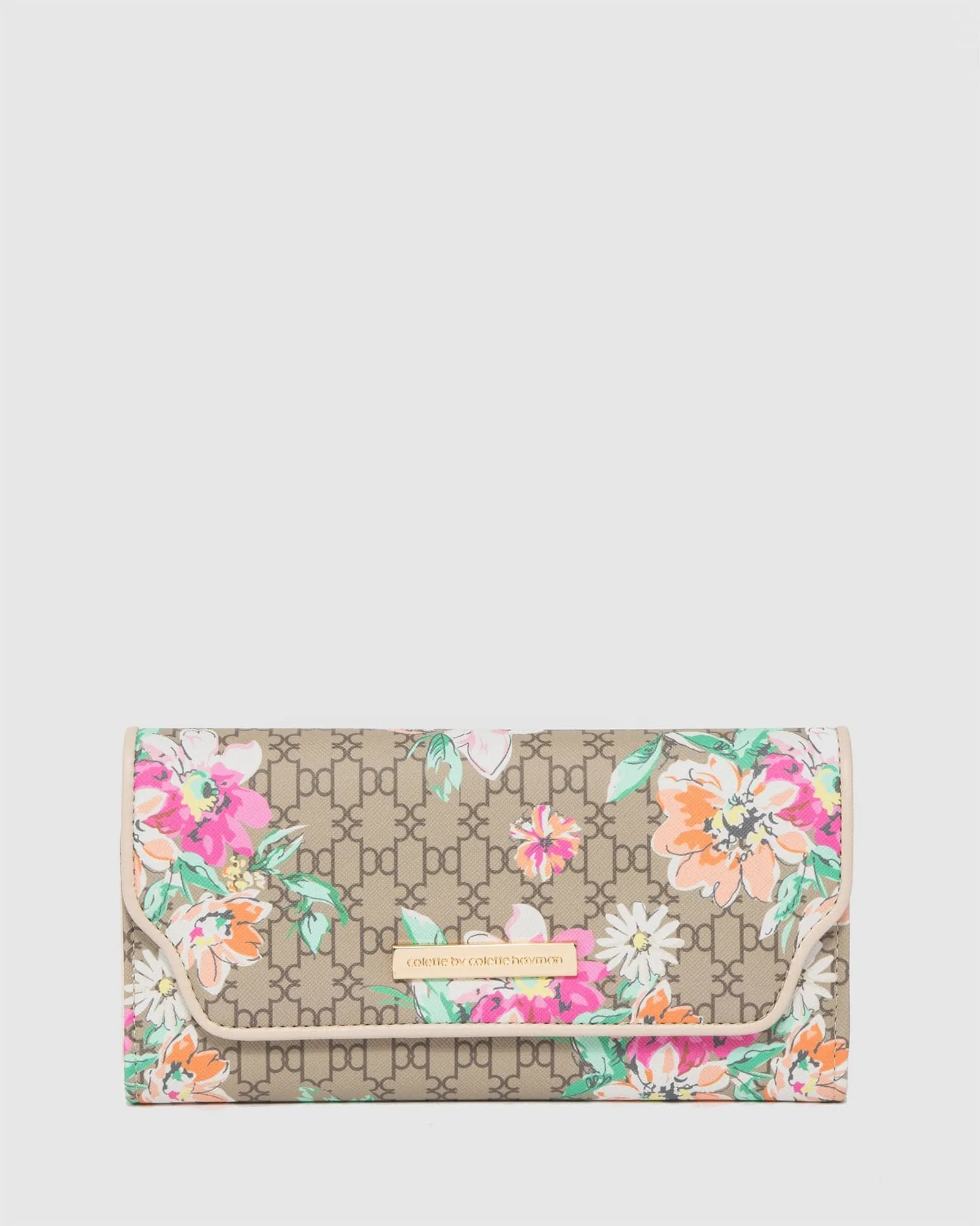Floral Monogram Maisy Mono Wallet sold by Collete Hayman