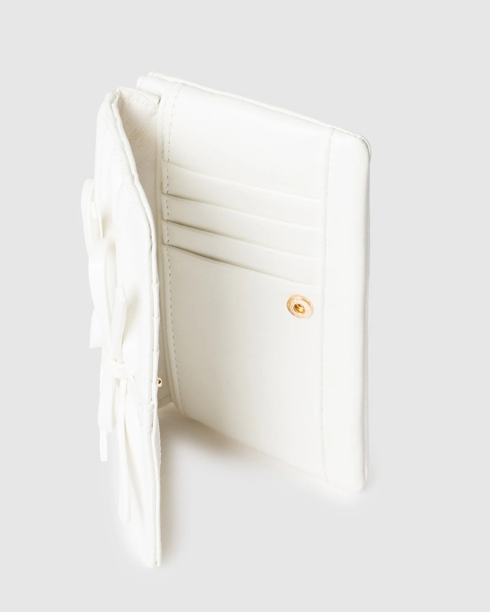 White Victoria Bow Mini Purse sold by Collete Hayman product image thumbnail 4