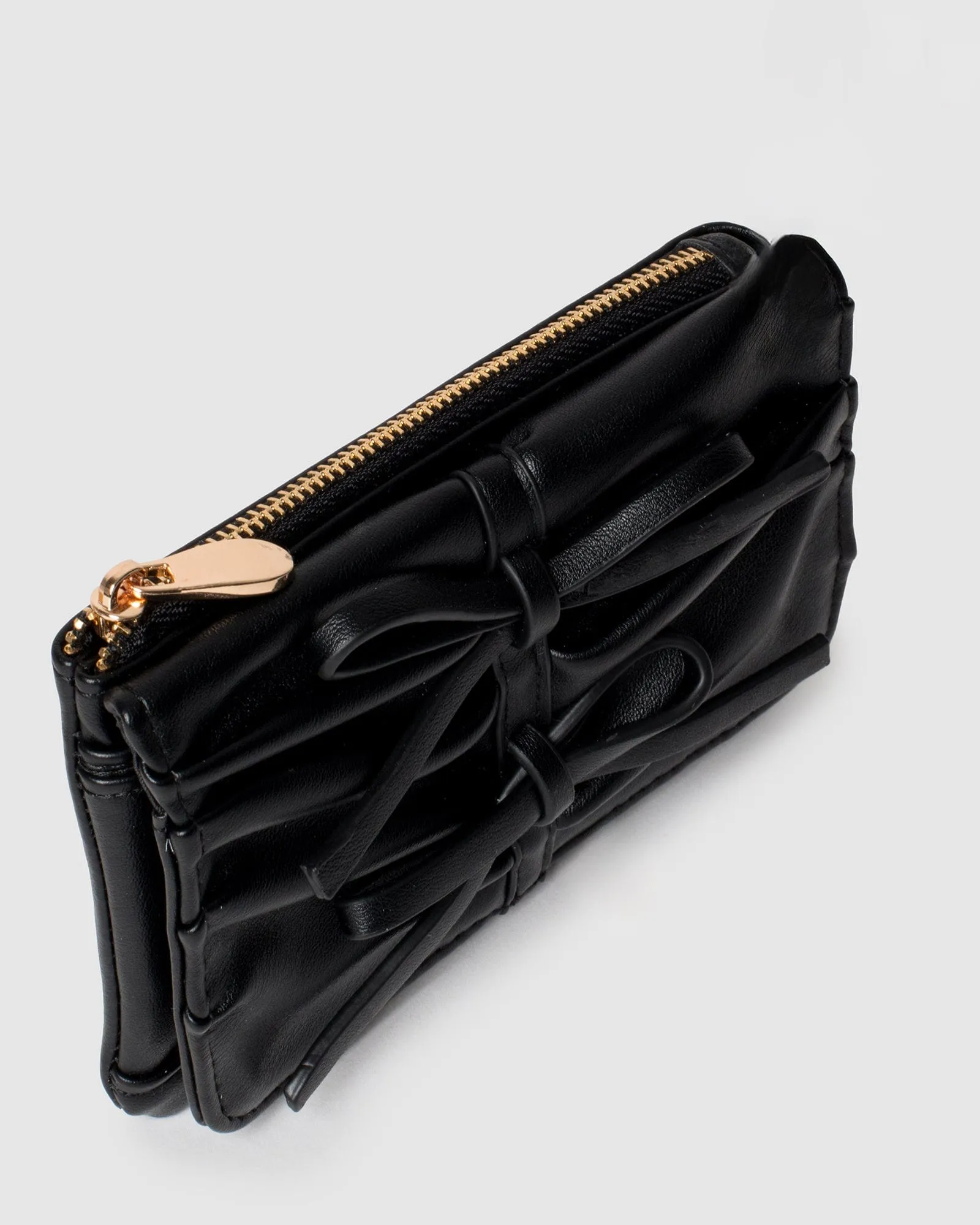 Black Victoria Bow Mini Purse sold by Collete Hayman product image thumbnail 3