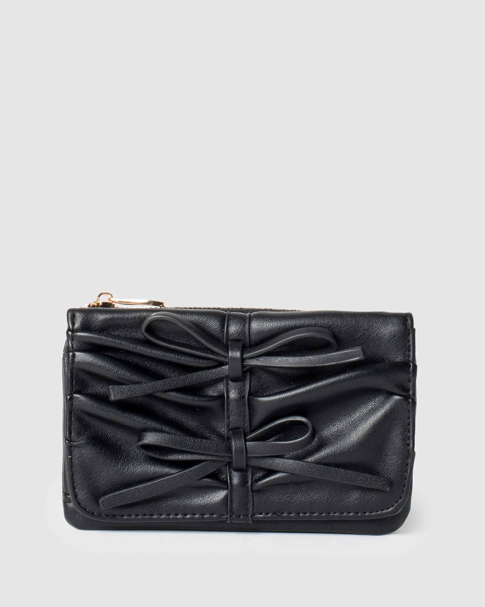 Black Victoria Bow Mini Purse sold by Collete Hayman