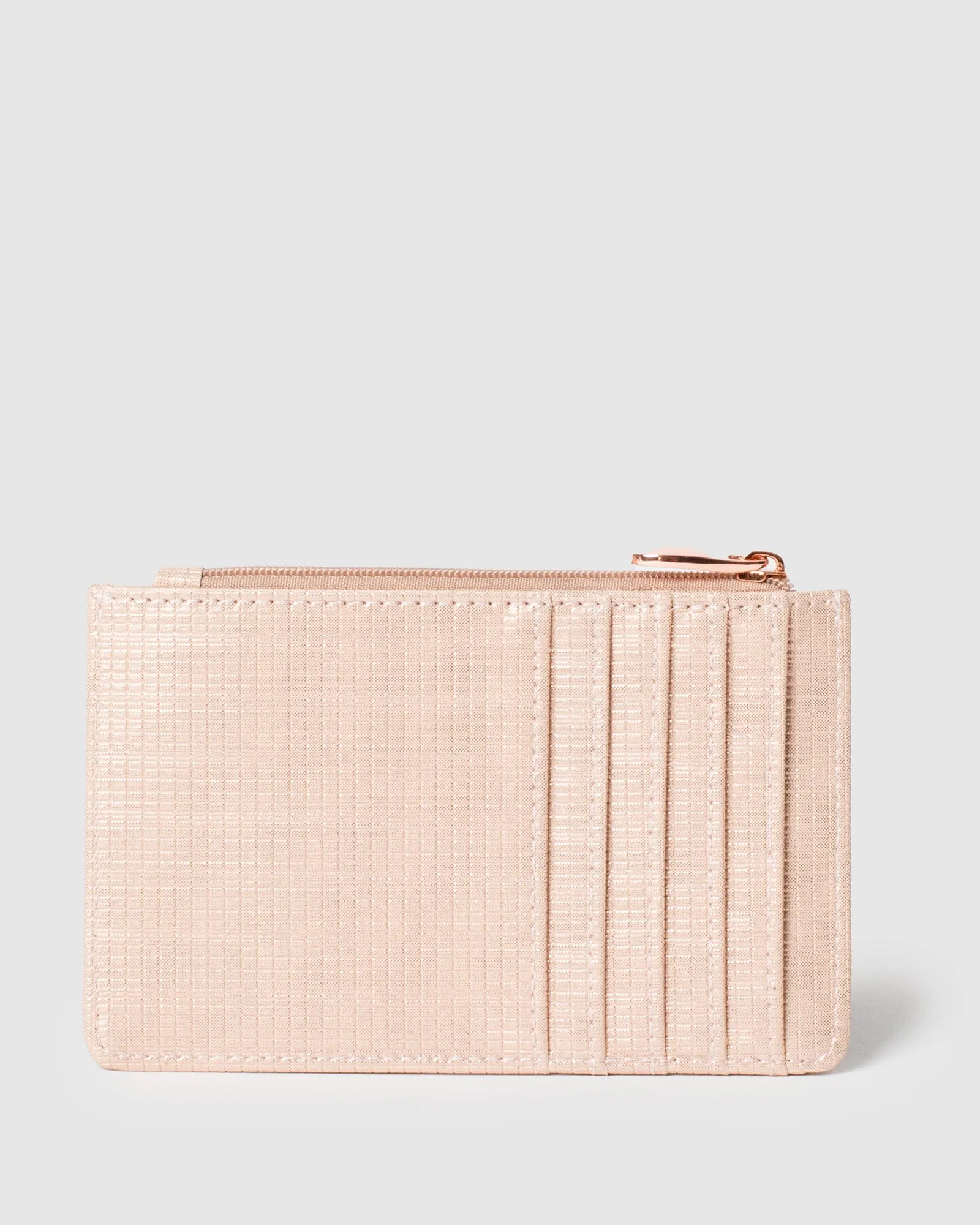 Rose Gold Ali Card Holder sold by Collete Hayman