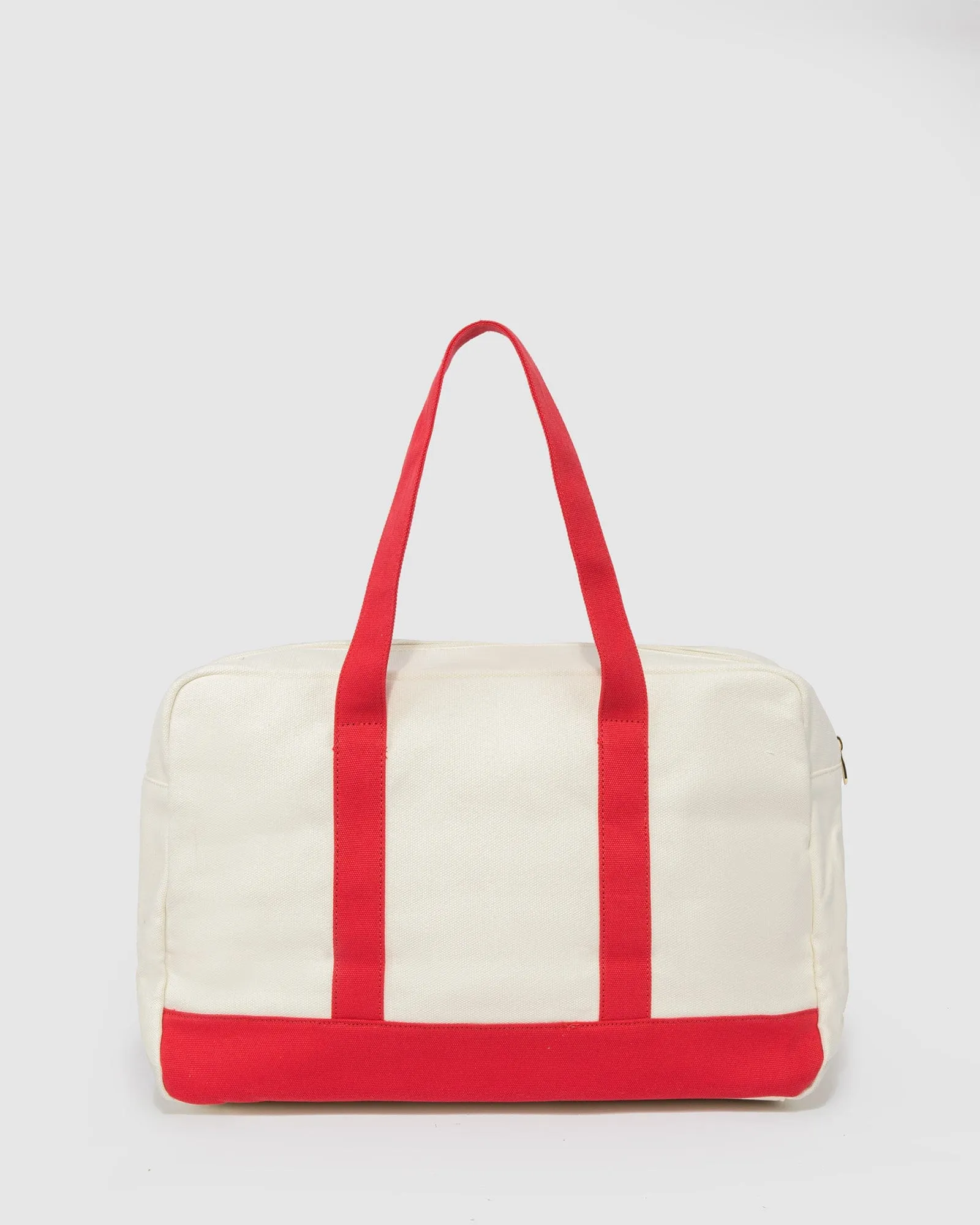 Red York Duffle Bag sold by Collete Hayman product image thumbnail 3