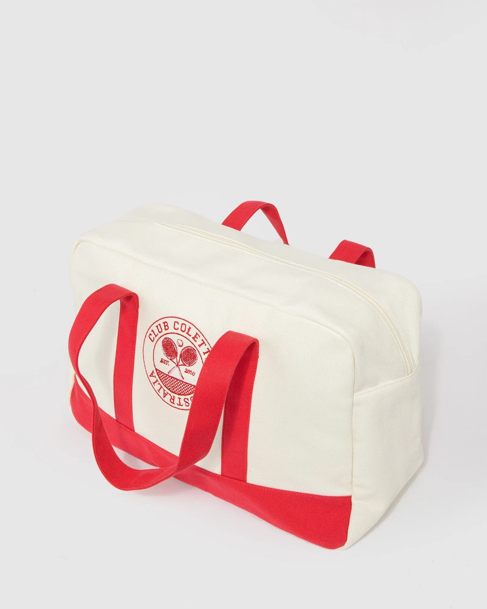 Red York Duffle Bag sold by Collete Hayman product image thumbnail 4
