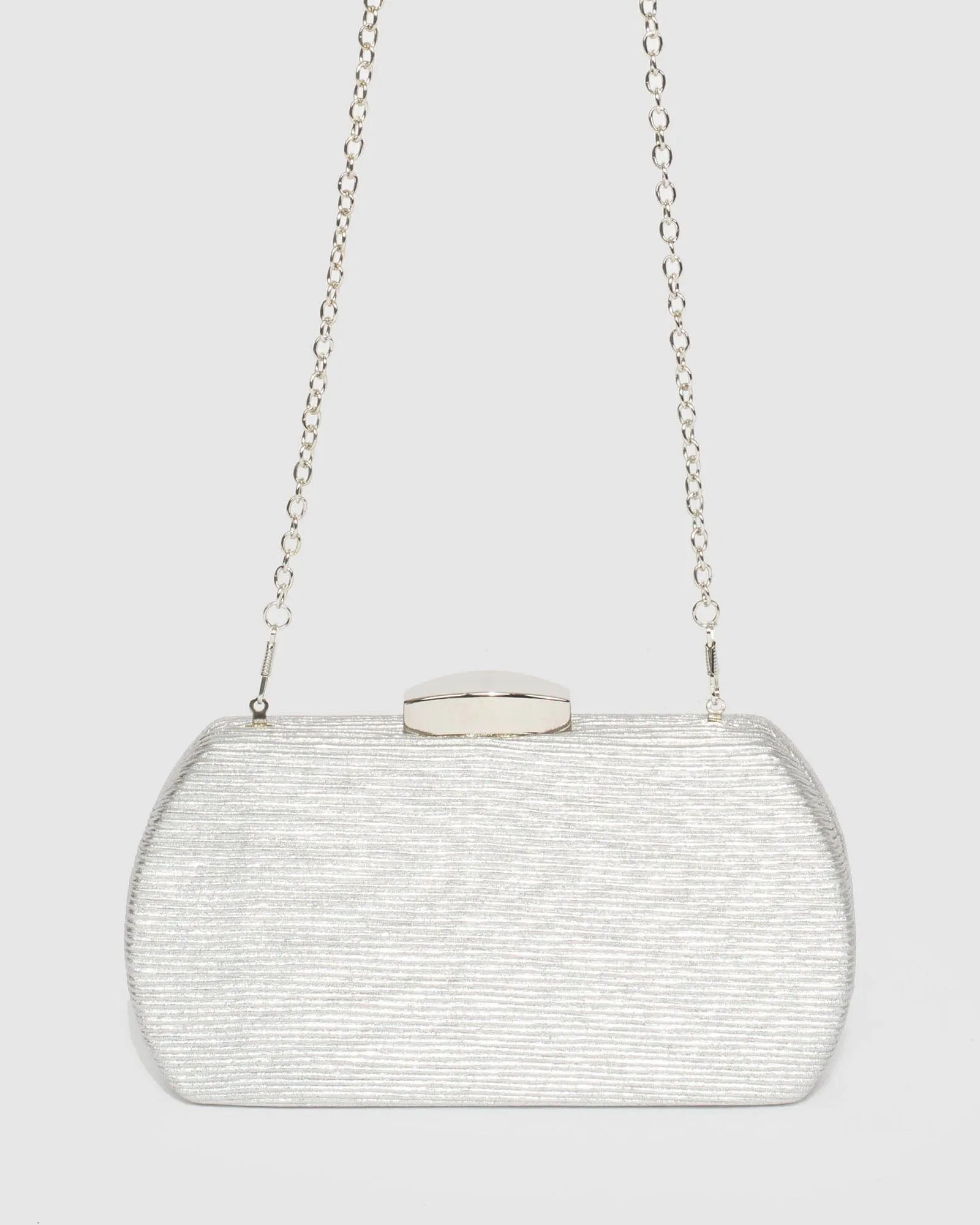 Silver Zoya Clutch Bag sold by Collete Hayman product image thumbnail 5