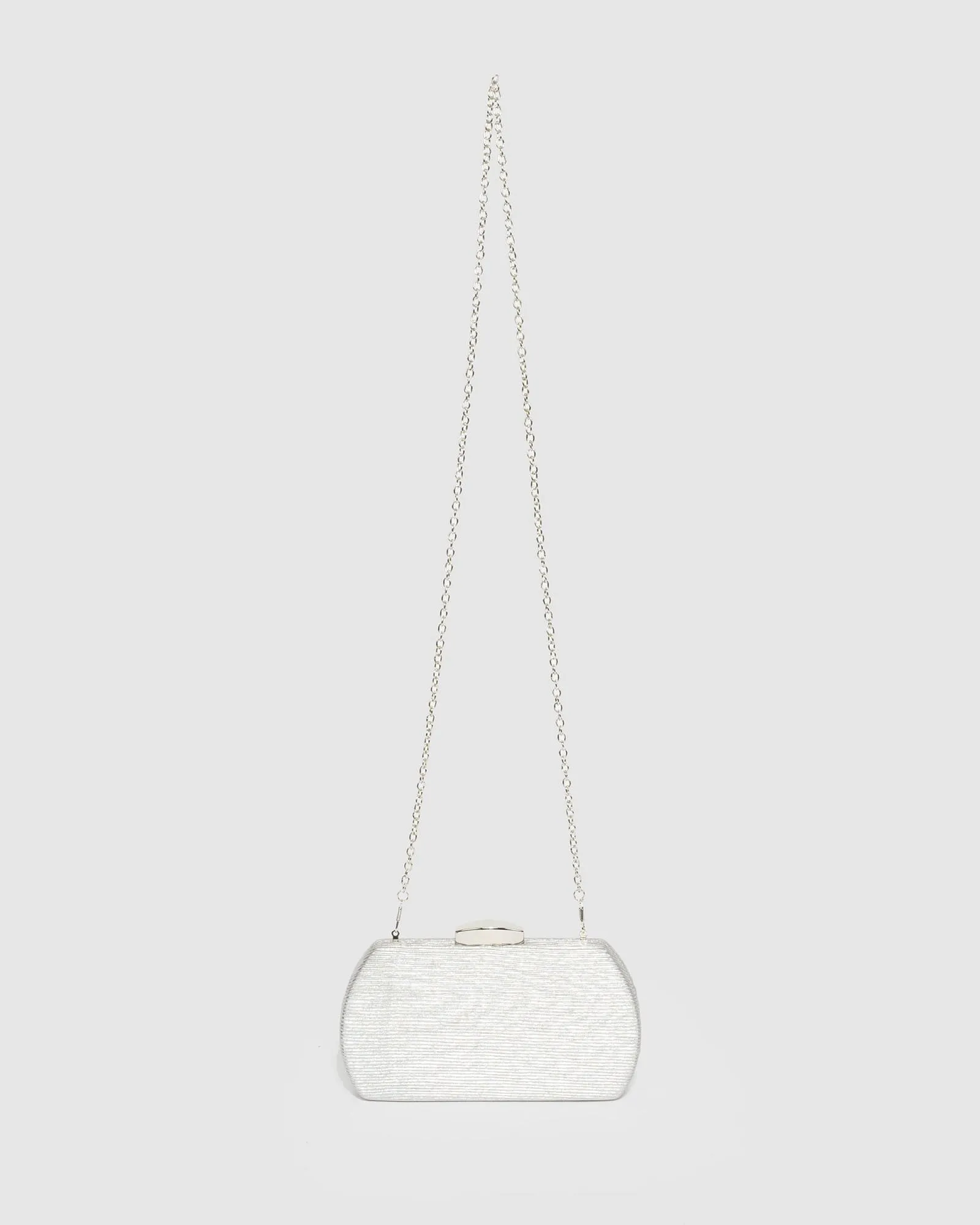 Silver Zoya Clutch Bag sold by Collete Hayman product image thumbnail 4