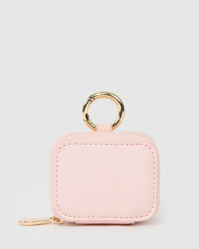 Light Pink Alyssa Mini Earpod Holder sold by Collete Hayman