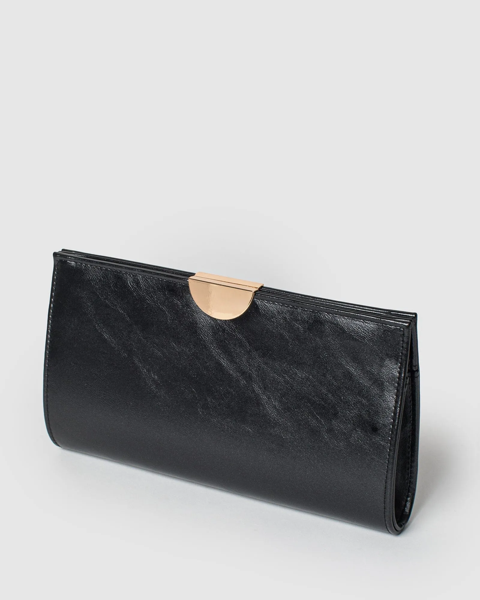Black Carlie Clutch Bag sold by Collete Hayman product image thumbnail 4