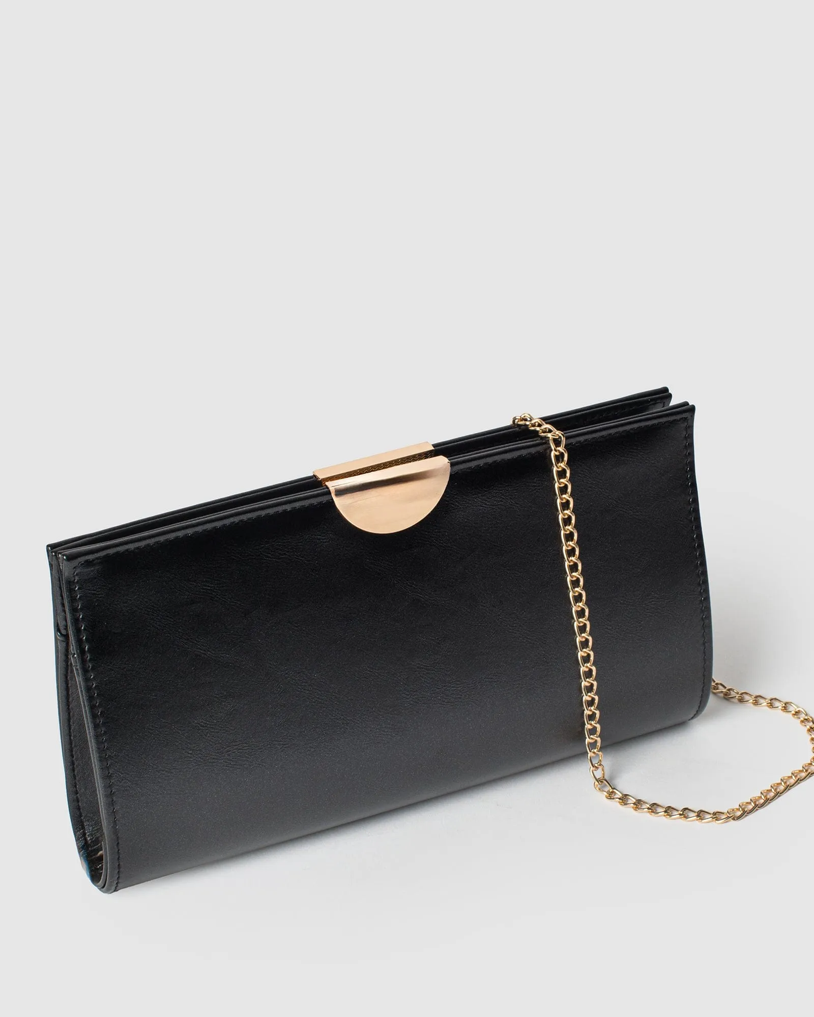 Black Carlie Clutch Bag sold by Collete Hayman product image thumbnail 2