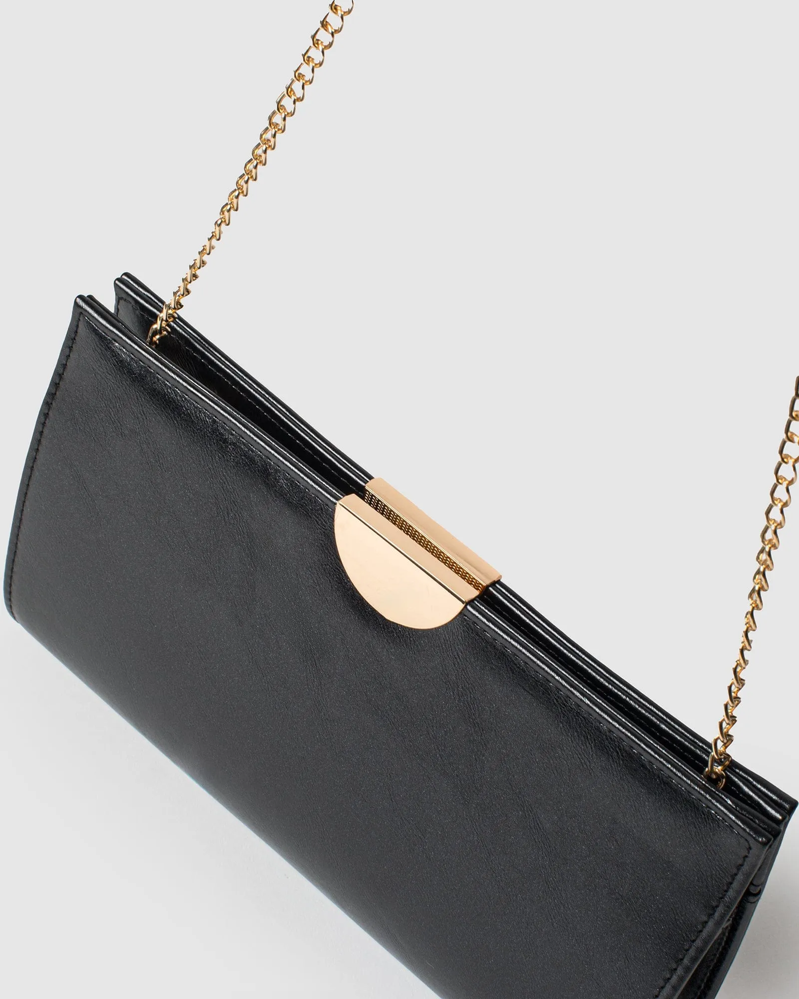 Black Carlie Clutch Bag sold by Collete Hayman product image thumbnail 5