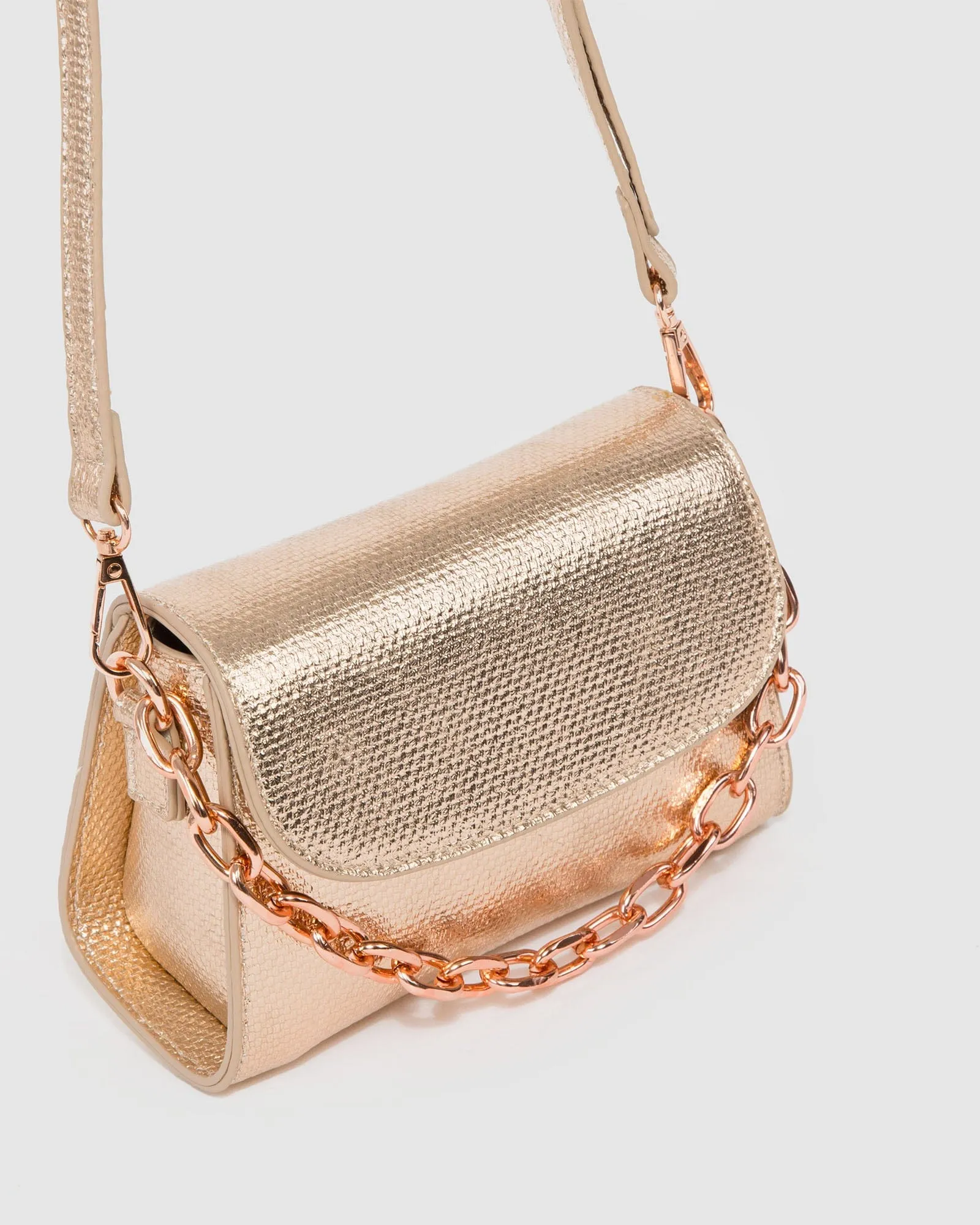 Rose Gold Winnie Crossbody Bag sold by Collete Hayman product image thumbnail 2