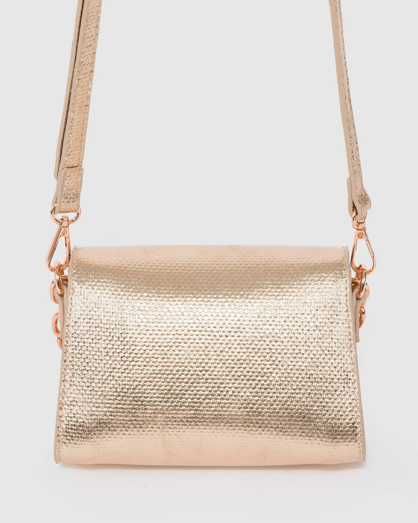 Rose Gold Winnie Crossbody Bag sold by Collete Hayman product image thumbnail 4