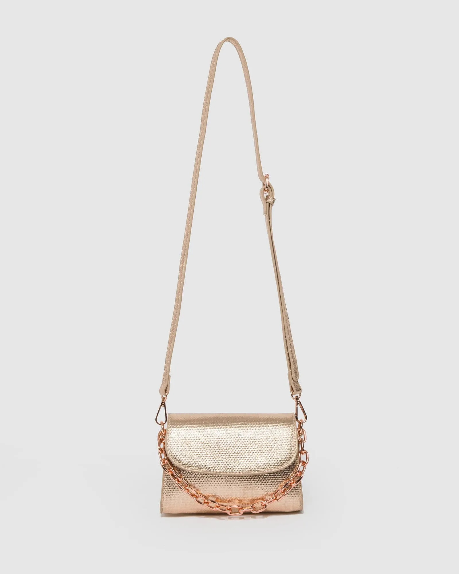 Rose Gold Winnie Crossbody Bag sold by Collete Hayman product image thumbnail 3
