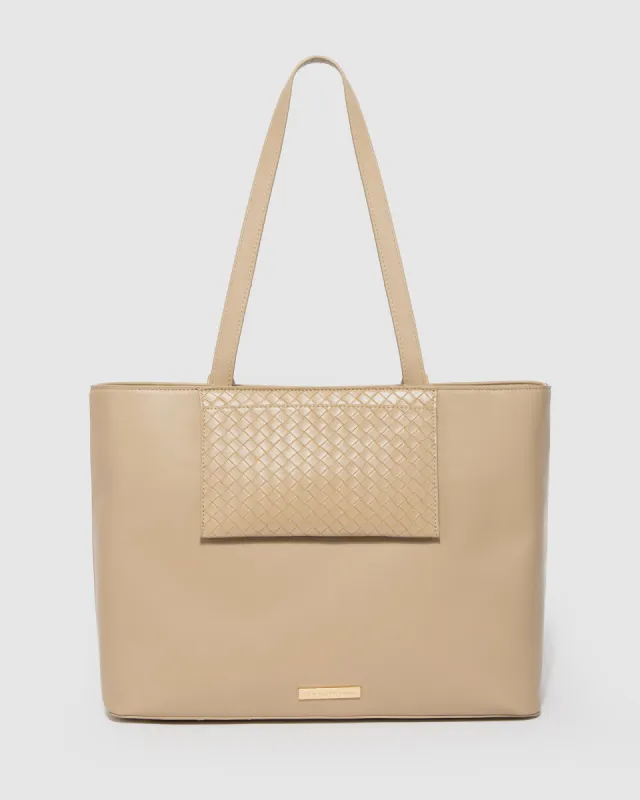 Natural Colette Premium Tote Bag sold by Collete Hayman