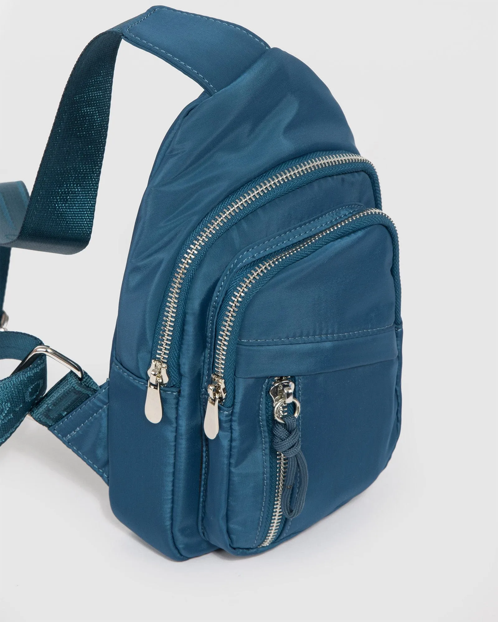 Navy Raye Sport Sling Bag sold by Collete Hayman product image thumbnail 2