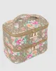 Floral Monogram Summer Double Cosmetic Case sold by Collete Hayman