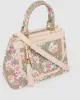 Floral Monogram Yevette Panel Tote Bag sold by Collete Hayman