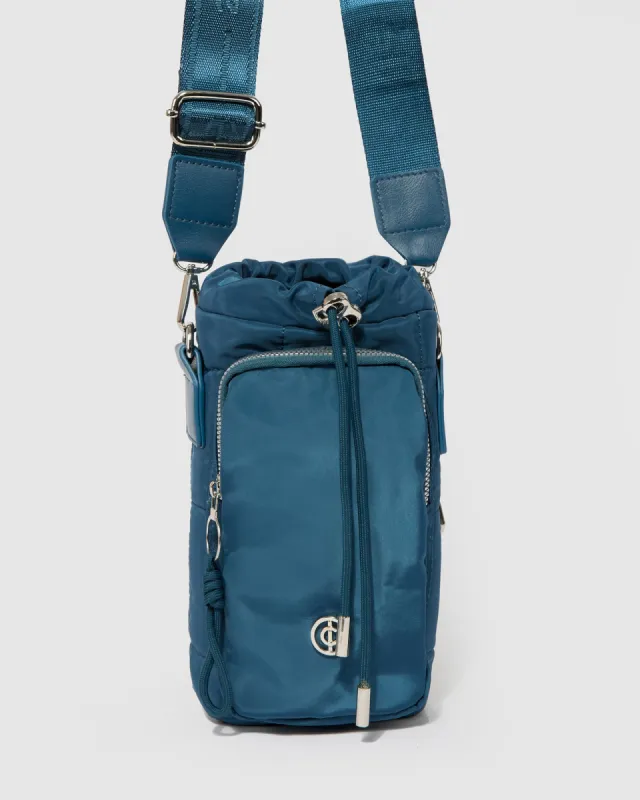 Navy Greta Bottle Holder sold by Collete Hayman