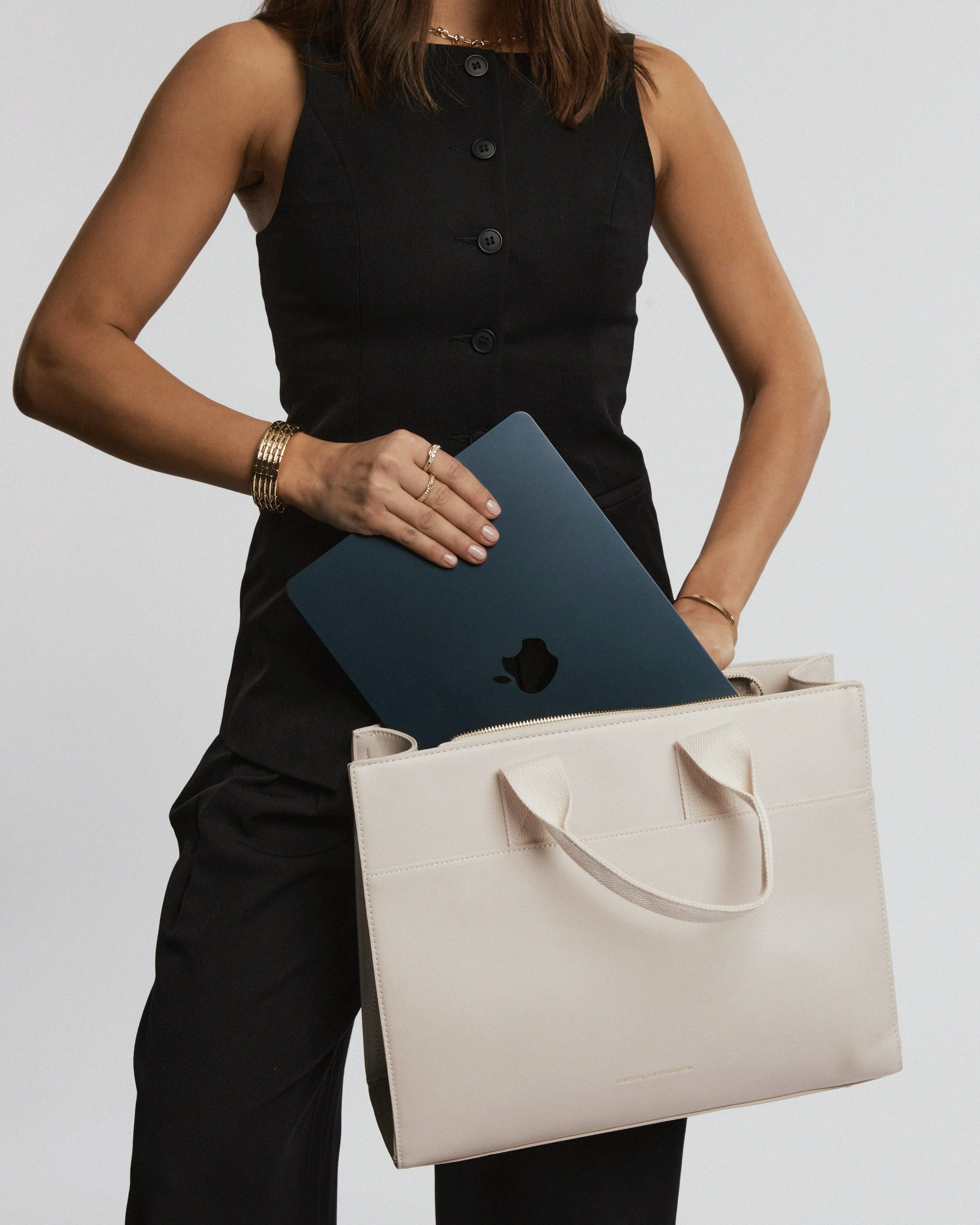 Natural Bonnie Tech Tote Bag sold by Collete Hayman product image thumbnail 2