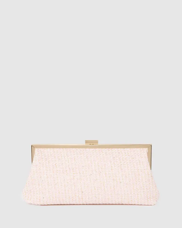 Pink Arya Clutch Bag sold by Collete Hayman